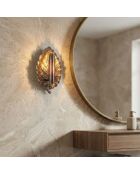 Root-16080-A-M lampada da parete in rame 25 x 12 x 15 cm