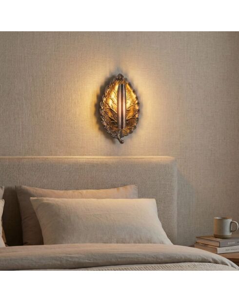 Root-16080-A-M lampada da parete in rame 25 x 12 x 15 cm