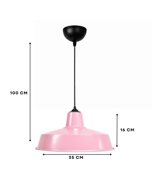 Lámpara 242629 rosa - H.100 cm