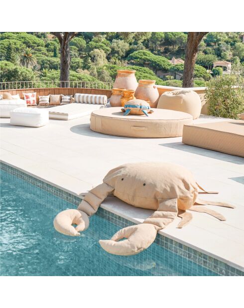 XL-Sitzsack Krabbenbastia R4 beige - 120x110x35cm