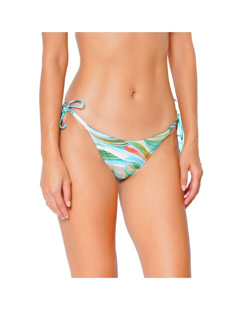 Summer Days pastelblauw badpakbroekje met stropdas