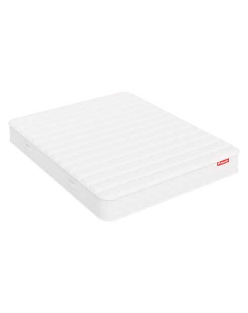 Matelas HIVORY 15cm mousse PU Haute Résilience blanc - 160x200cm