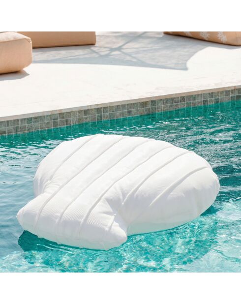 Sitzpuff XL Schale C3 weiß - 150x135x35cm