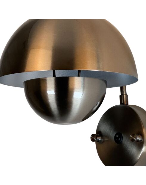 Eylul-15683-A lampada da parete antica -23 x 25 x 20 cm