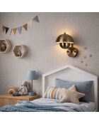 Eylul-15683-A lampada da parete antica -23 x 25 x 20 cm