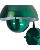 Eylul-15683-D lampada da parete verde -23 x 25 x 20 cm