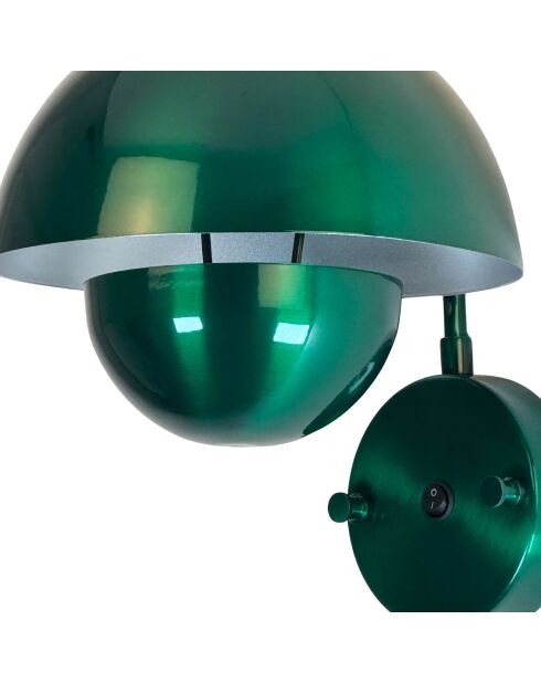 Eylul-15683-D lampada da parete verde -23 x 25 x 20 cm