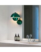 Eylul-15683-D lampada da parete verde -23 x 25 x 20 cm