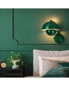 Eylul-15683-D lampada da parete verde -23 x 25 x 20 cm