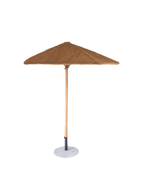 Parasol tissu marron - 200cm