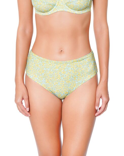 Pantalones de baño verde lima