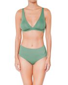 Pantalones de baño So Chic de color verde esmeralda