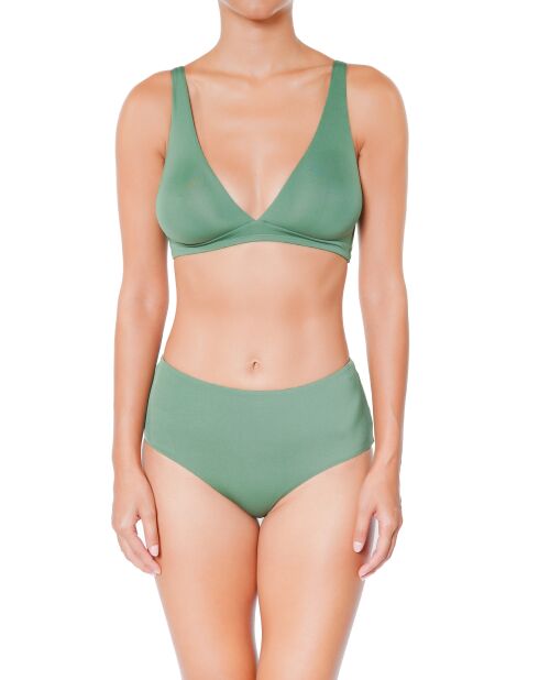 Pantalones de baño So Chic de color verde esmeralda