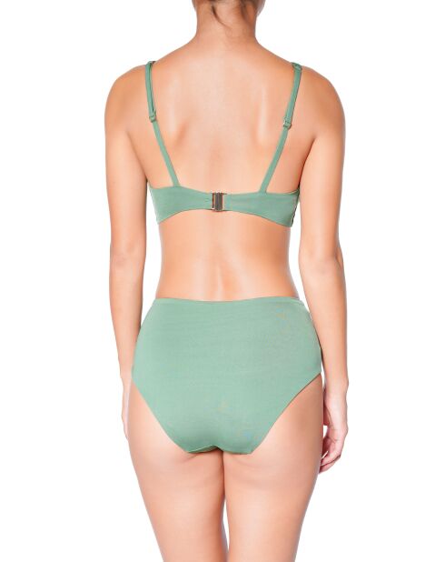 Pantalones de baño So Chic de color verde esmeralda