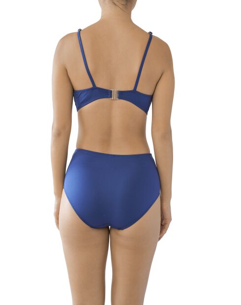 Haut de maillot de bain  bralette So Chic bleu marine