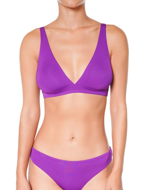 Bralette-Bikinioberteil So Chic, lila