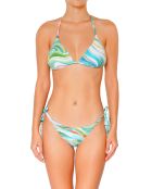 Top bikini a triangolo blu pastello Summer Days