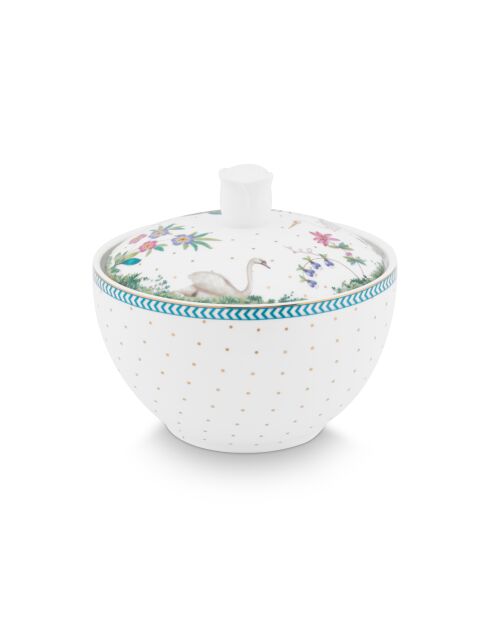 Sucrier Jolie pois blanc/Or - 300ml