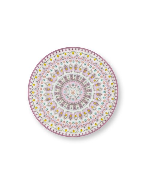 PHOTO Mini plat à cake Lily & Lotus Moon Delight Multicolore - 21cm