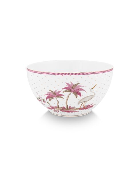 Saladier Jolie rose/Or - 18 cm