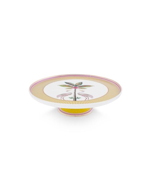 Mini plat à cake La Majorelle Jaune - 21cm