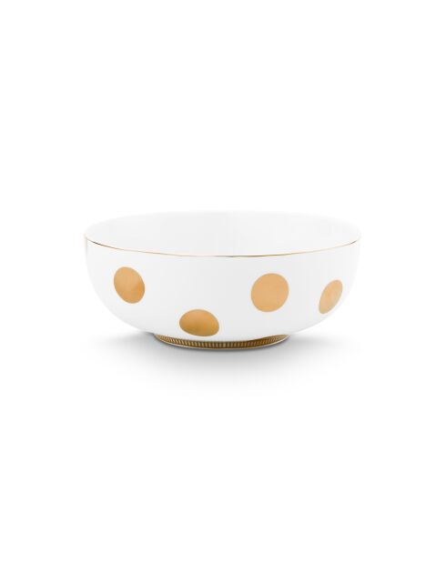 Set de 2 Bols Dot Delight blanches - 20cm