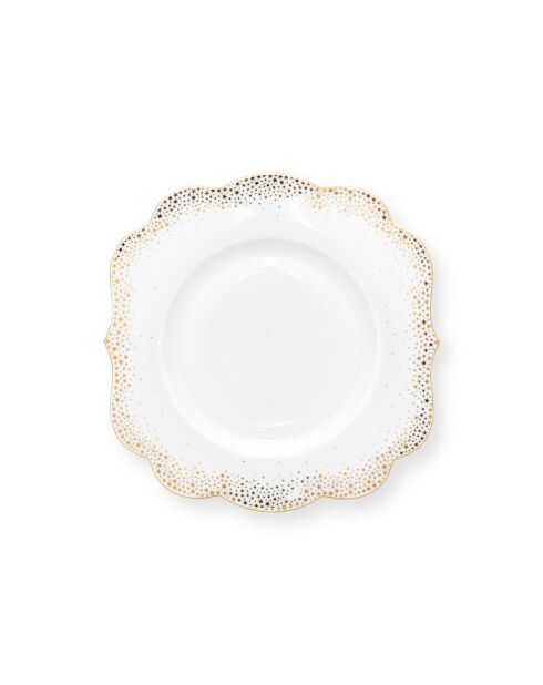 Royal Winter Dessertteller, 23,5 cm, Weiß, 6 Stück