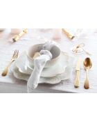 Royal Winter Dessertteller, 23,5 cm, Weiß, 6 Stück