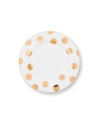 Set de 2 platos Dot Delight blanco - 26,5 cm