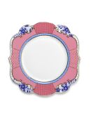 6 königliche weiße Brotteller — 17 cm