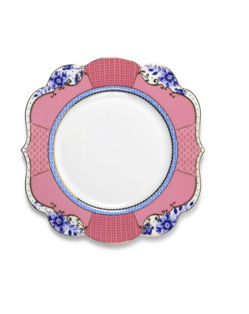 6 königliche weiße Brotteller — 17 cm