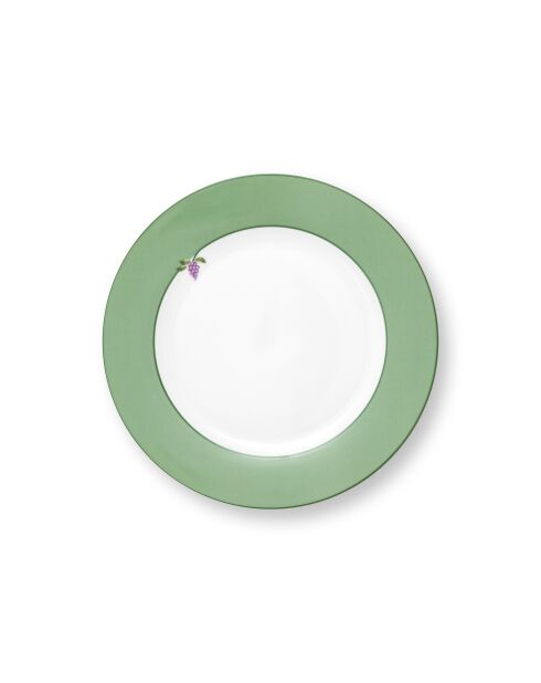 Lily & Lotus Uni Dessertteller, 23 cm, grün, 6 Stück
