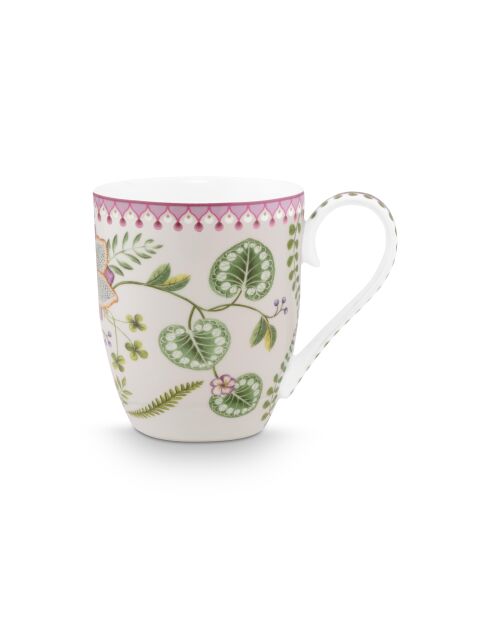 Lily & Lotus Maxi-Tasse, Größe XL, cremefarben, 450 ml