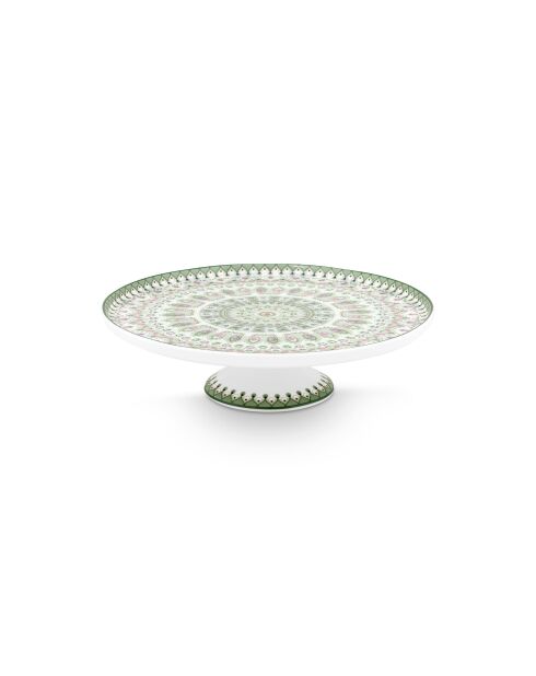 Mini plat à cake Lily & Lotus Moon Delight vert - 21cm