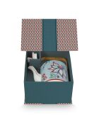 Coffret Cadeau Théière Oriental Flower Festival bleu - 1L