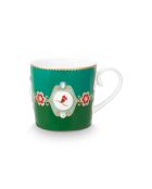 Kleine Tasse Love Birds, 150 ml, Smaragd/Grün