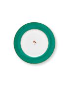 Dessertteller „Love Birds“, 21 cm, Grün, 6 Stück