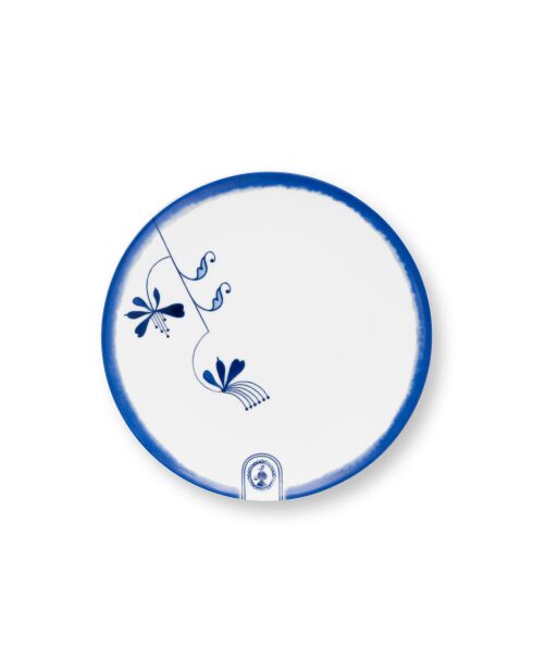 6 weiße Teller von Pip&The Blue Bird, 15 cm