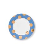Set mit 2 Tellern Dot Delight hellblau - 21cm