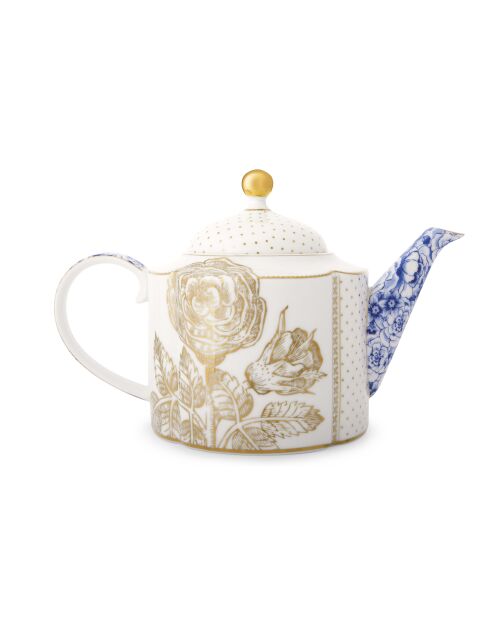 Koninklijke witte theepot - 1,5L