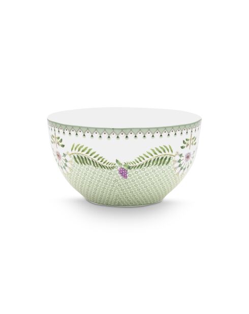 Bol Lily & Lotus vert - 15cm