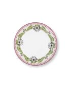 6 Dessertteller von Lily & Lotus, cremefarben, 23 cm