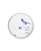 Pip&The Blue Bird Teller, 25,5 cm, Weiß, 6 Stück