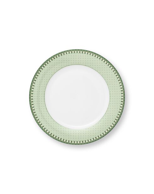 6 Speiseteller, Lily & Green Lotus, 26,5 cm