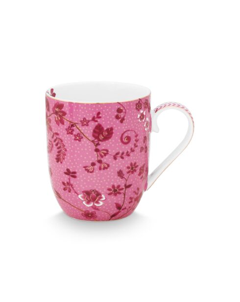 Petit mug Jolie fleurs rose - 145ml
