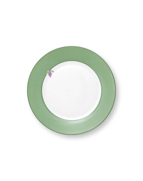 Lily & Lotus Uni Dessertteller, 21 cm, grün, 6 Stück