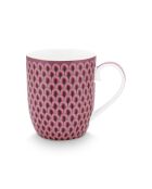 Kleine Tasse „Scallop Pink Raspberry Flower Festival“, 145 ml