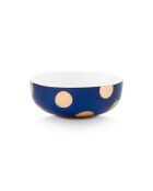 Set di 2 ciotole Dot Delight blu marino - 15 cm