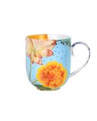 Große Tasse Royal Flowers, 325 ml, gelb