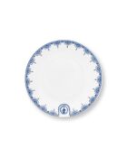 6 weiße Teller von Pip&The Blue Bird, 12 cm